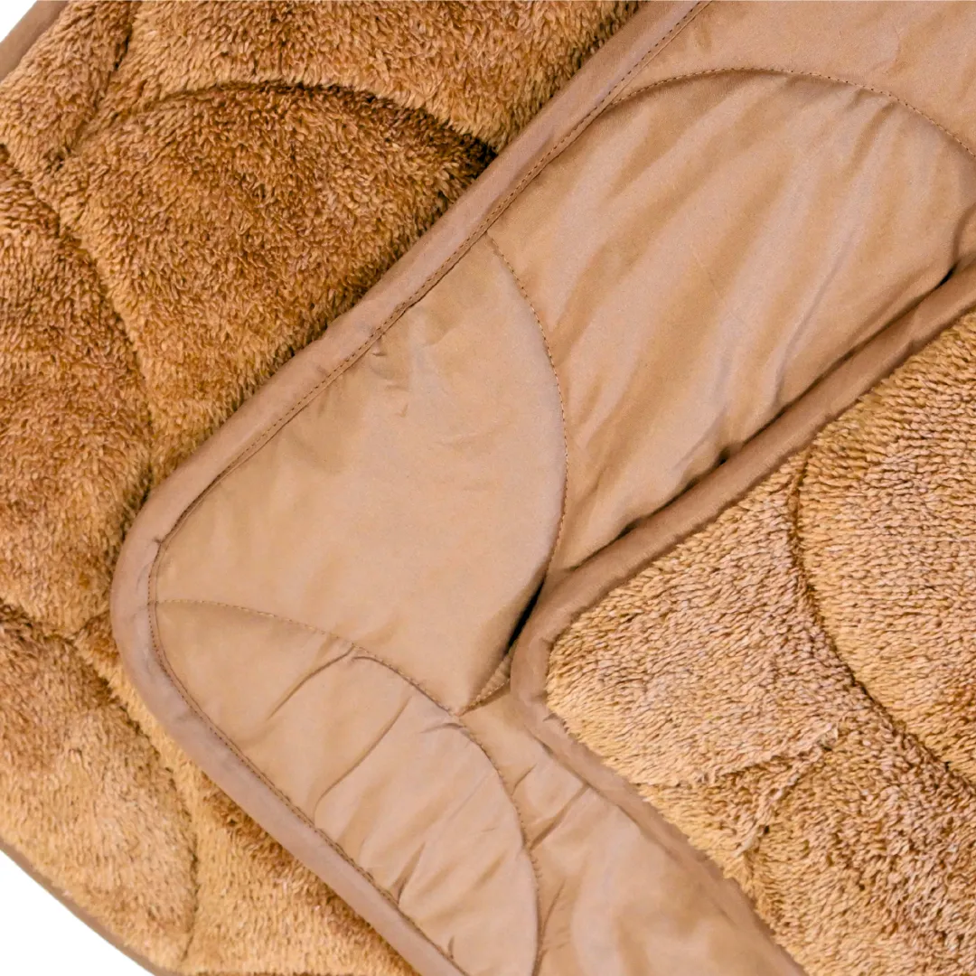 HappyDuvet - Teddy - Mocca - All season Coverless duvet