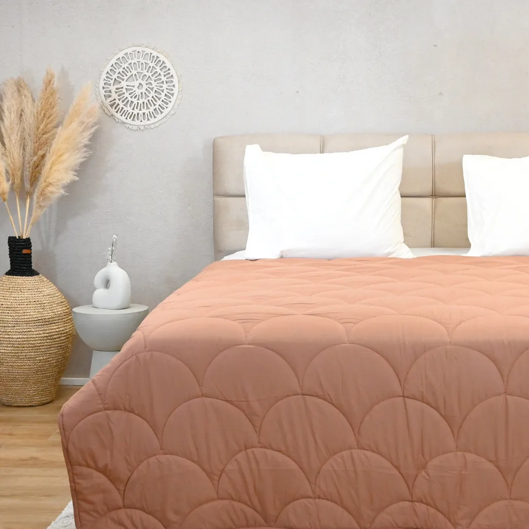 HappyDuvet - Teddy - Mocca - All season Coverless duvet