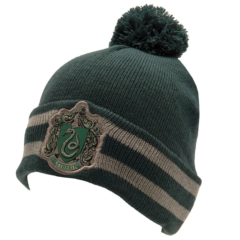 Harry Potter Junior Beanie & Scarf Slytherin Set