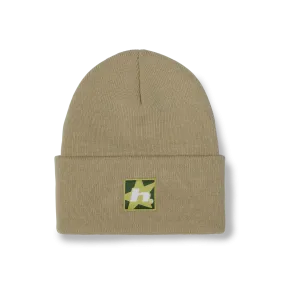 HUF Star box Logo Beanie - Putty