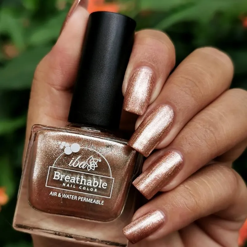 Iba Breathable Nail Color- B24 Rose Gold