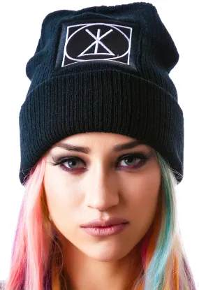 Icon Large Patch Beanie