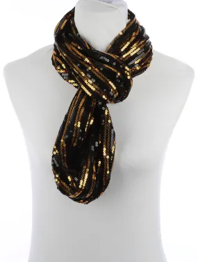 INFINITY SEQUIN SCARF