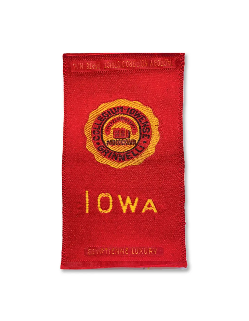 Iowa College (Grinnell) Silk Paperweight