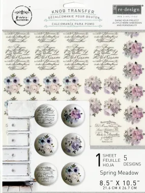 Knob Transfers by Re-Design - Spring Meadow