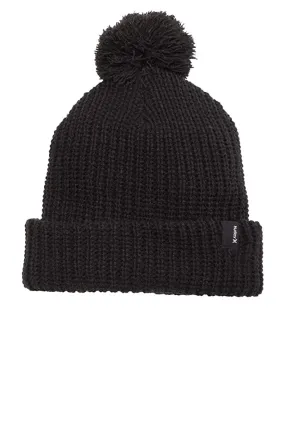 Lydia Pom Beanie Black