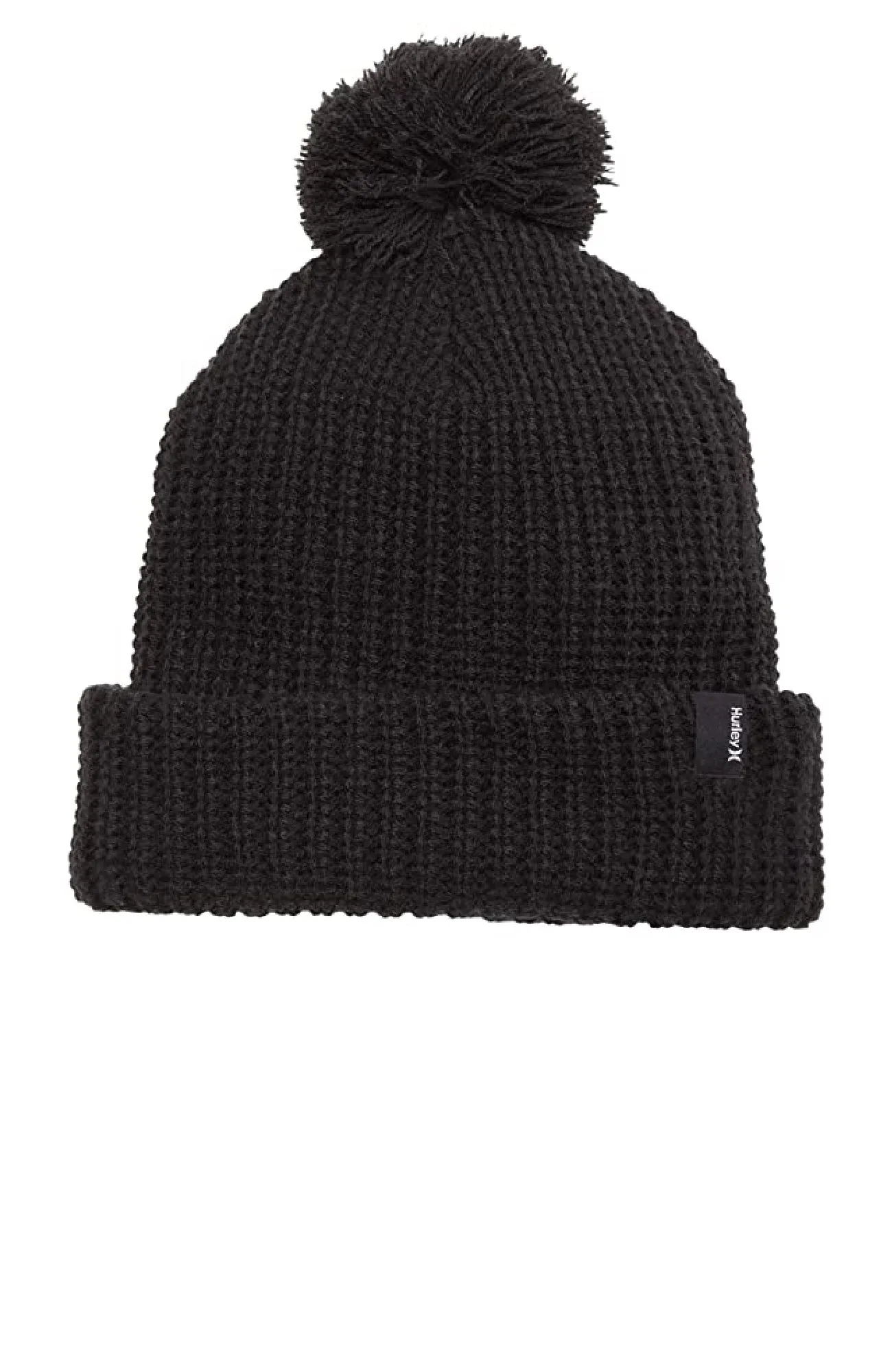 Lydia Pom Beanie Black