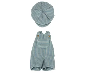 Maileg - Salopette et Chapeau pour Teddy Junior||Maileg - Overalls and Cap for Teddy Junior