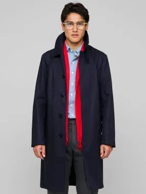 Manchester Raintec Cotton Coat, Navy