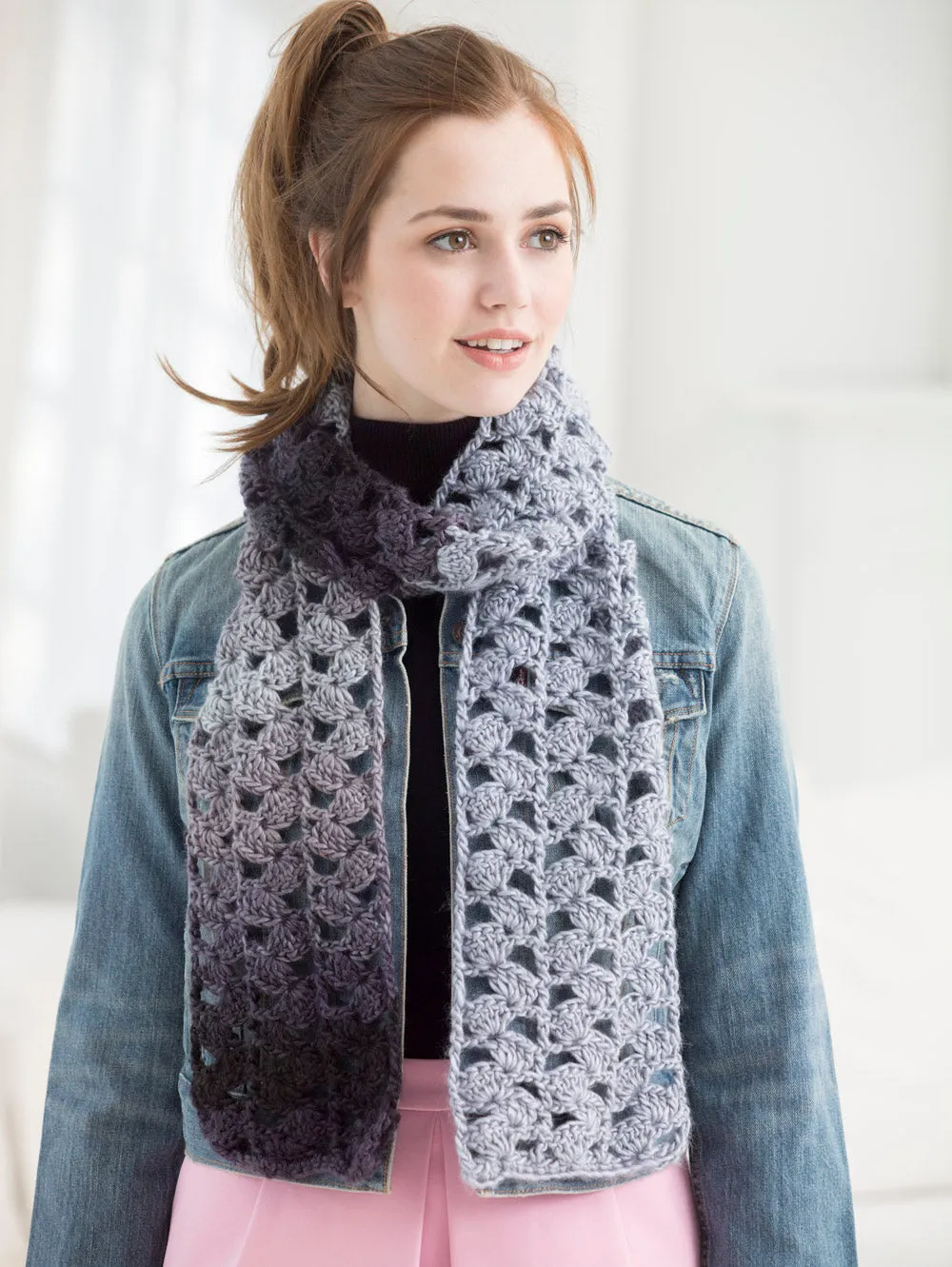 Misty Moors Scarf (Crochet)