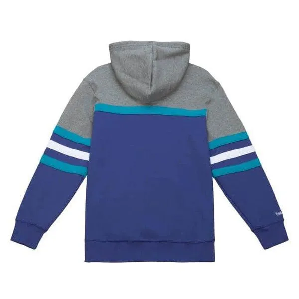 Mitchell & Ness Charlotte Hornets Head Coach Hoody Grey