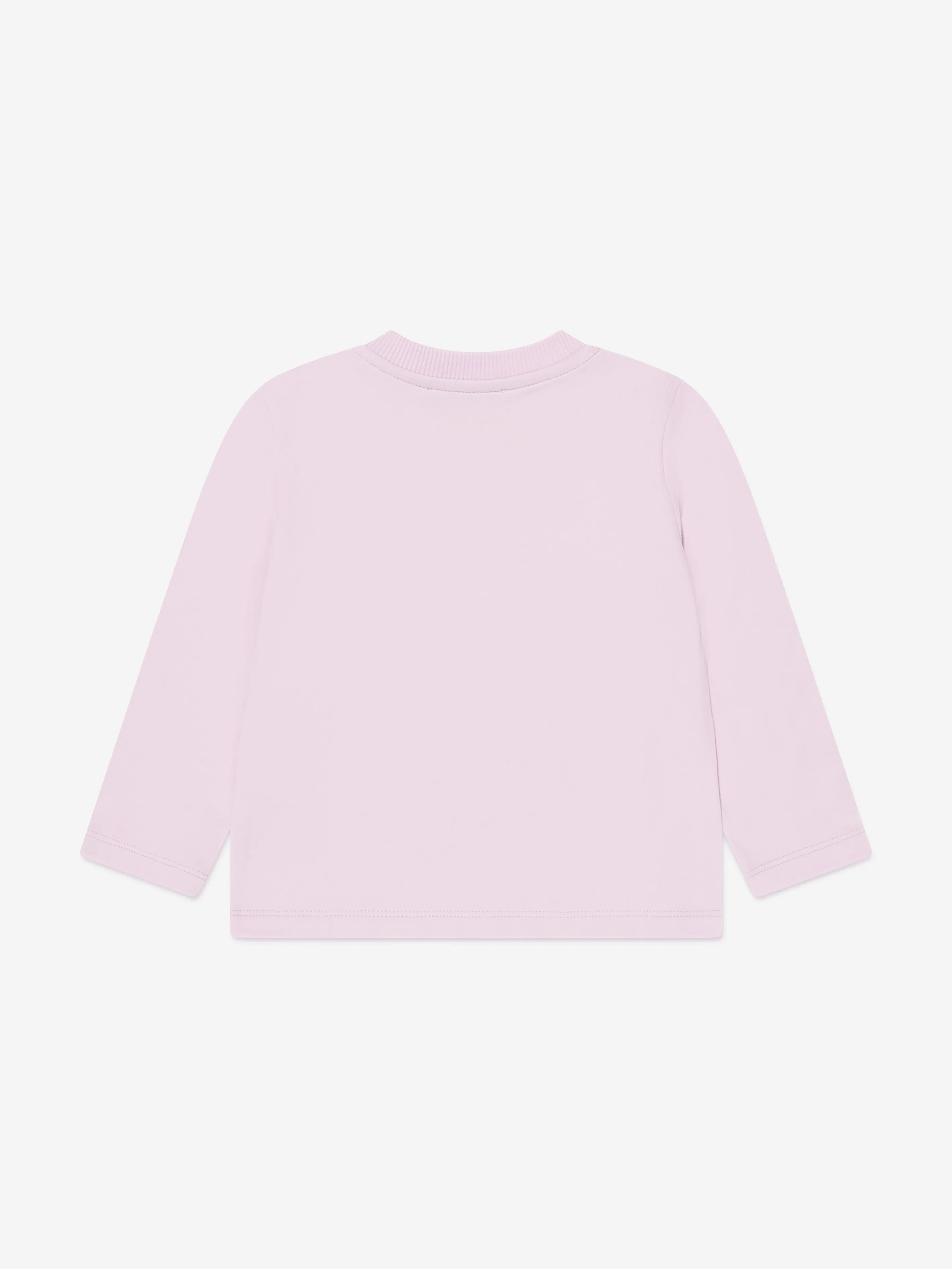 Moschino Baby Girls Long Sleeve T-Shirt in Pink