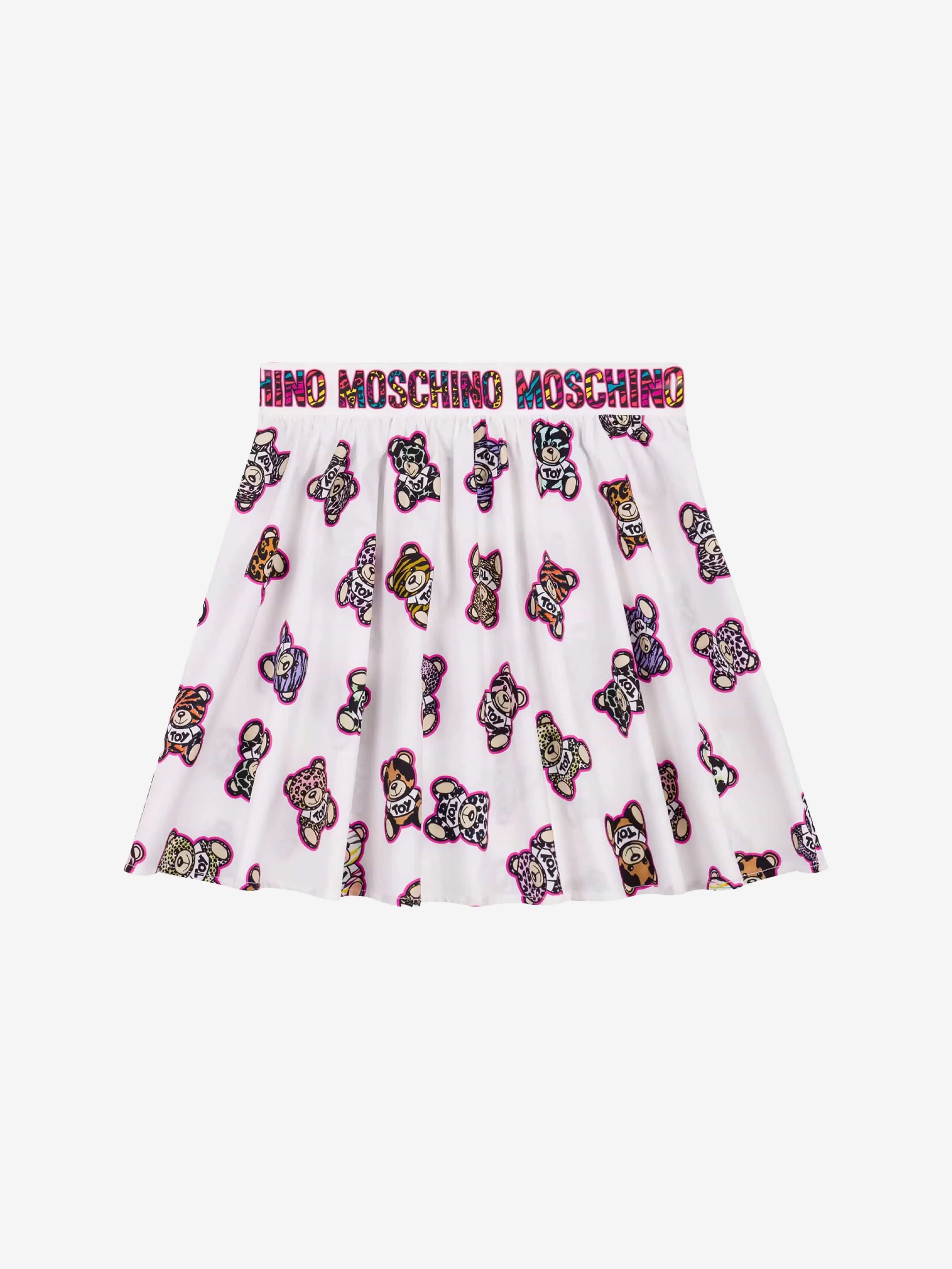 Moschino Girls T-Shirt And Skirt Set in Multicolour