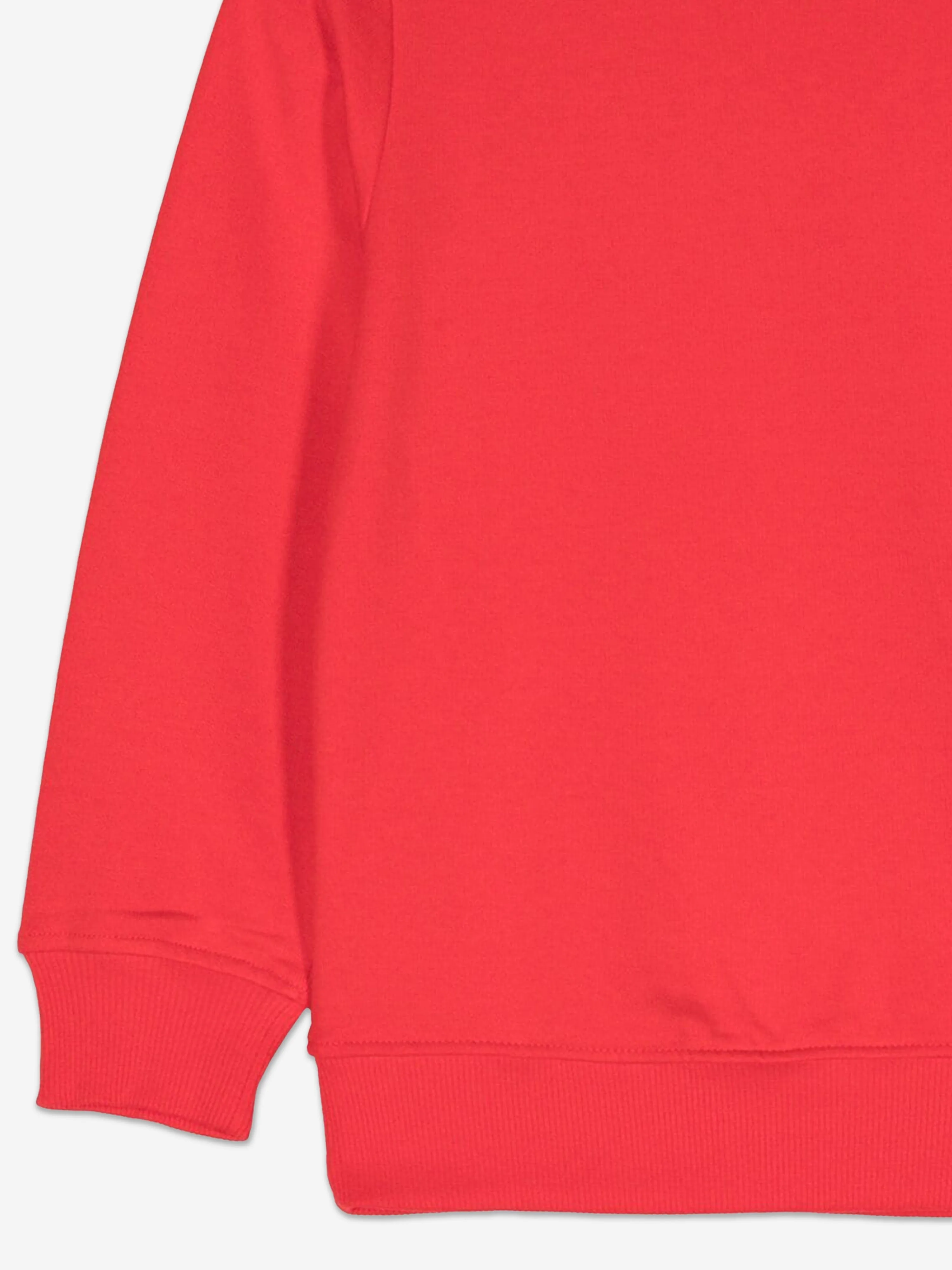 Moschino Kids Teddy Bear Logo Sweatshirt in Red