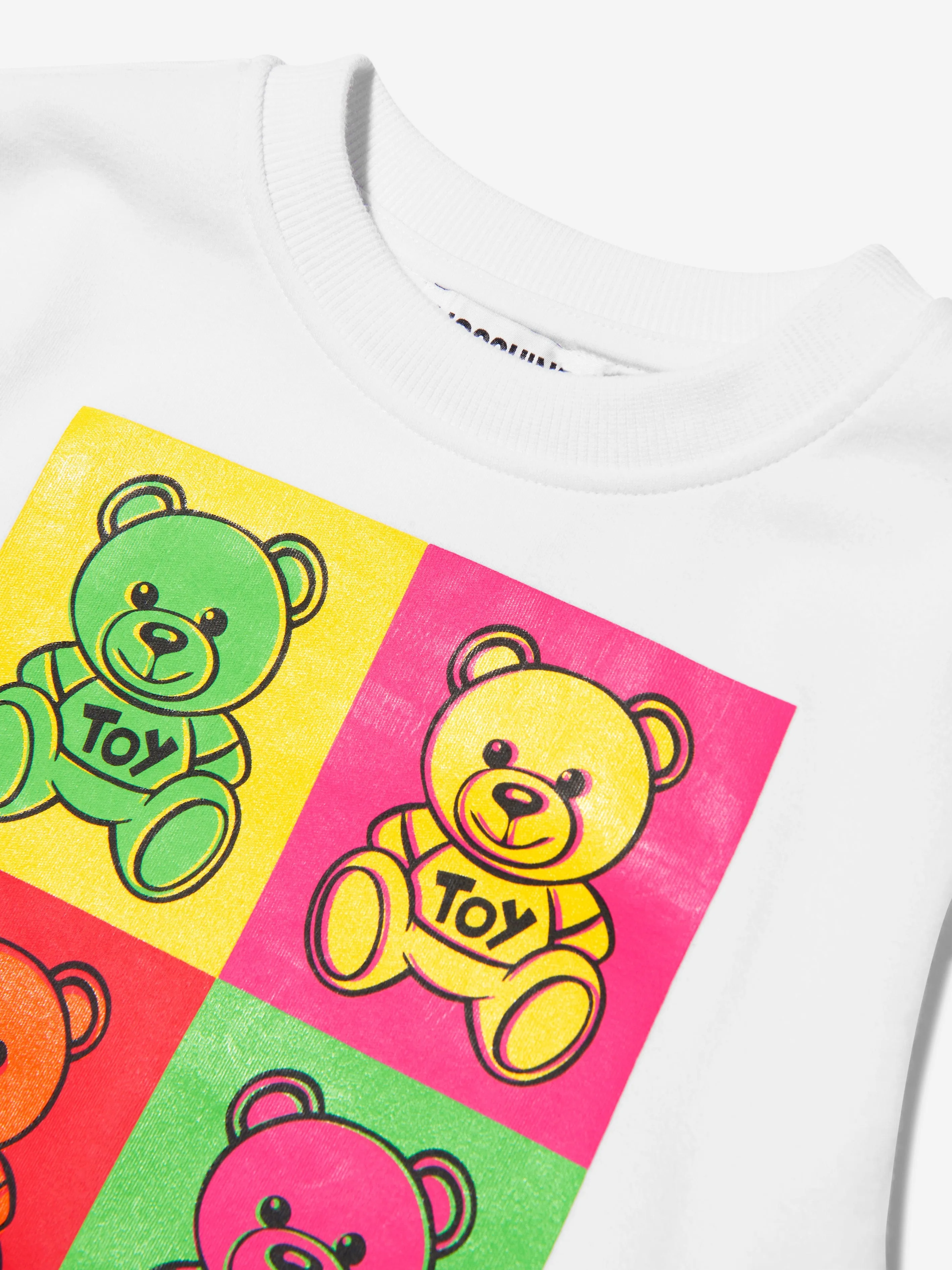 Moschino Kids Teddy Bear Logo Sweatshirt