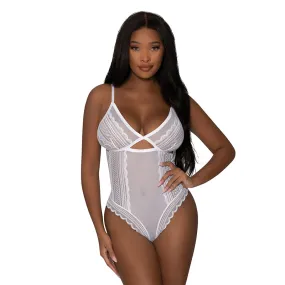 MS Modern Romance Cheeky Teddy Wht S/M