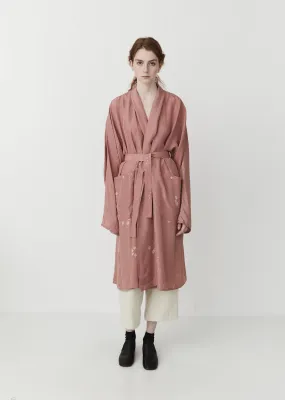 Natural Dyed Silk Coat