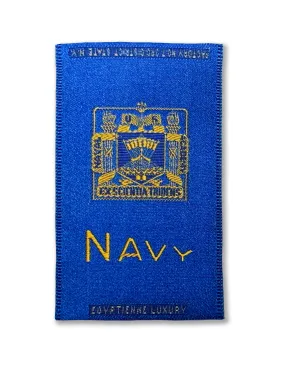 Navy Silk Paperweight