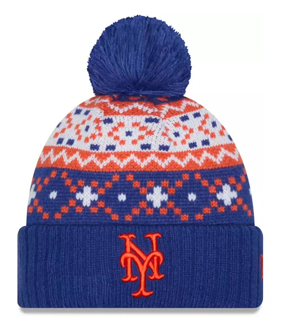 New Era New York Mets Nostalgia Knit Beanie