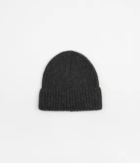 Norse Projects Twist Beanie - Charcoal Melange