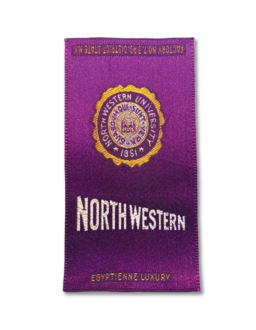 Northwestern University Silk Paperweight