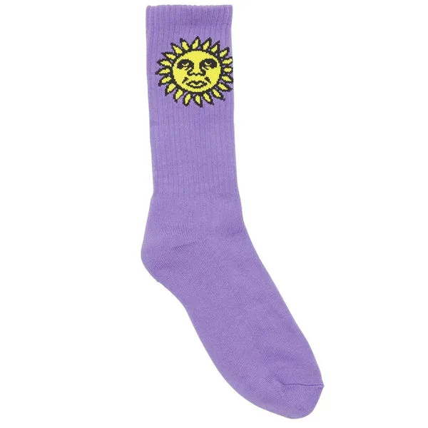 Obey Sunshine Socks - Lavender Silk