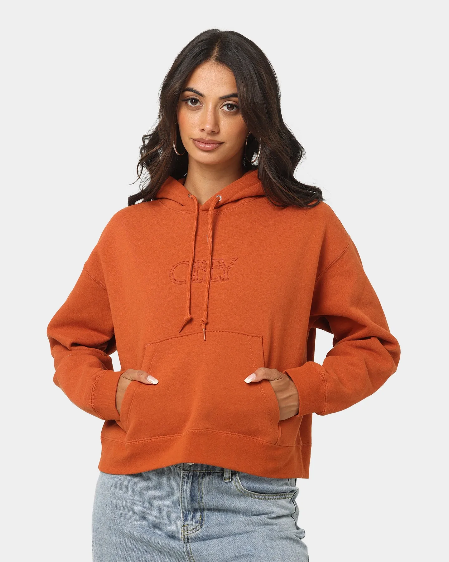 Obey Women's Regal Hoodie Ginger