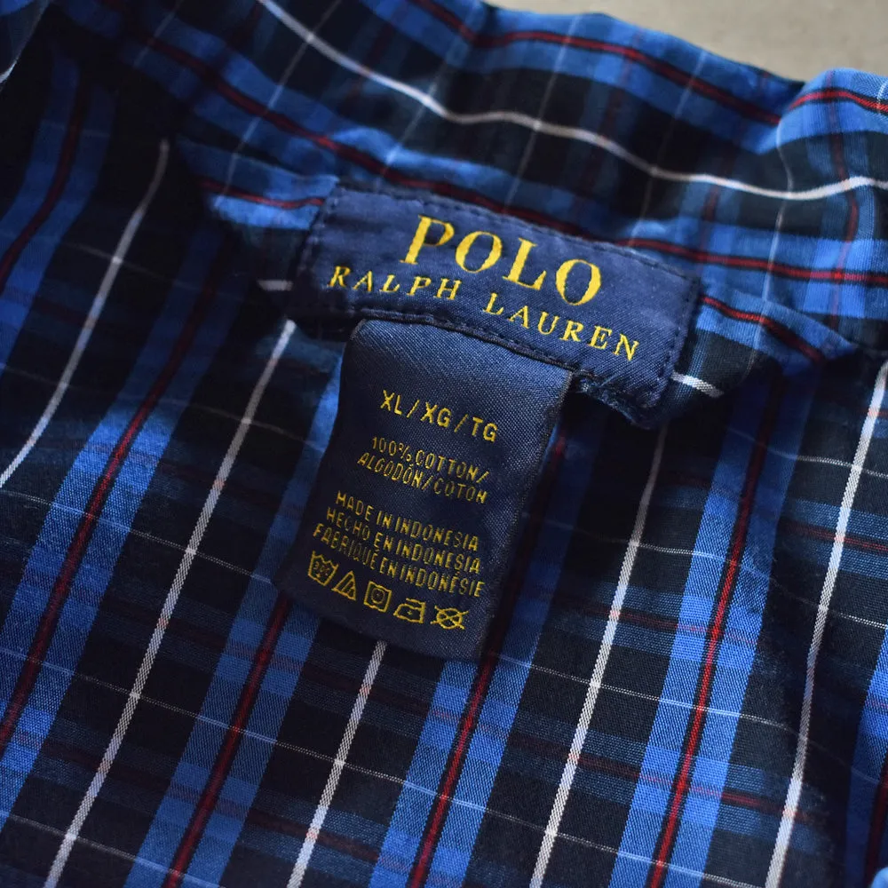 Polo Ralph Lauren/ポロラルフローレン タータンチェック パジャマシャツ　230515