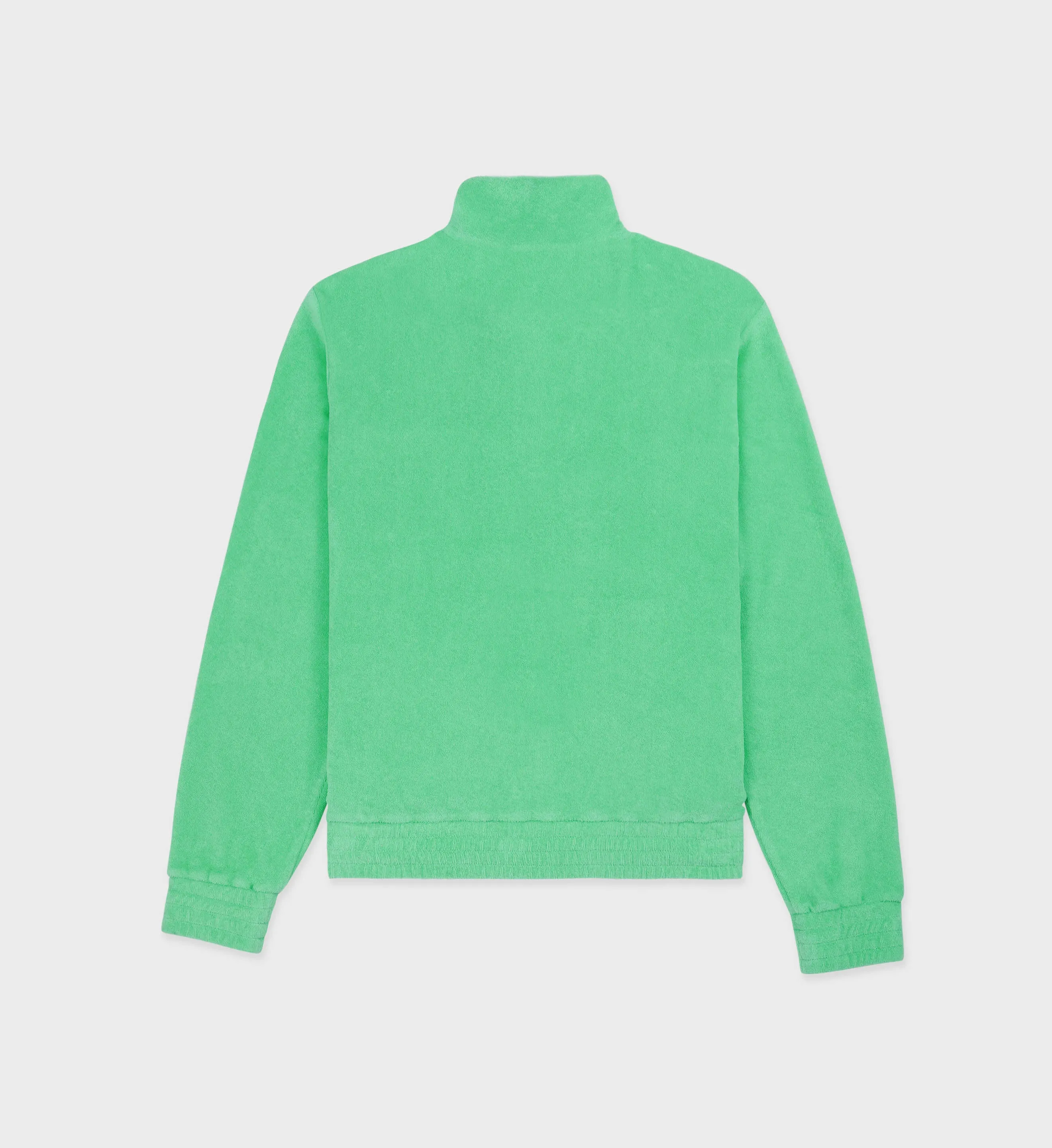 Prince Sporty Terry Track Jacket - Clean Mint/White