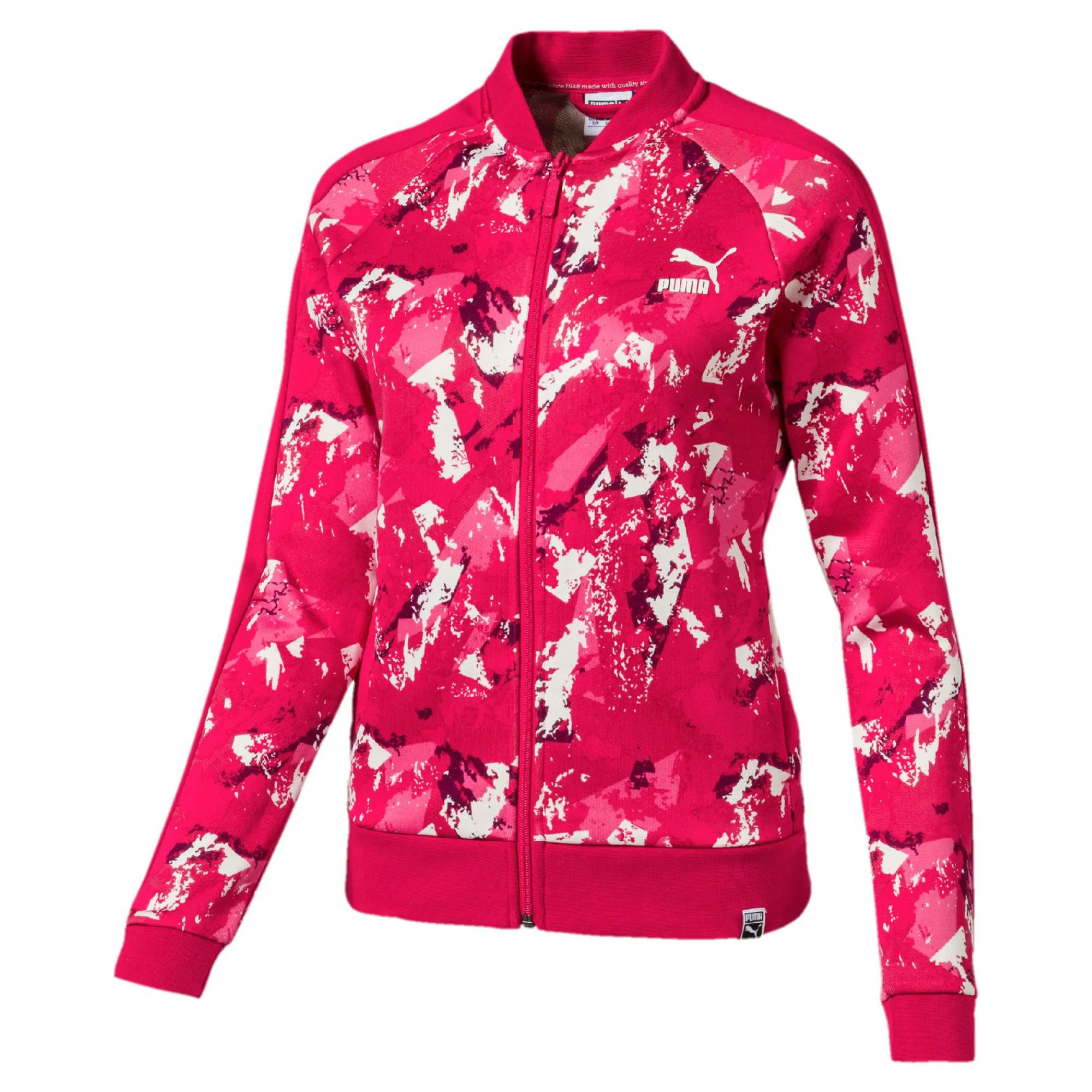 Puma All Over Print T7 Women's Track Jacket Love Potion