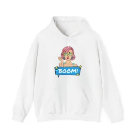 Retro Pop Art Boom Hoodie