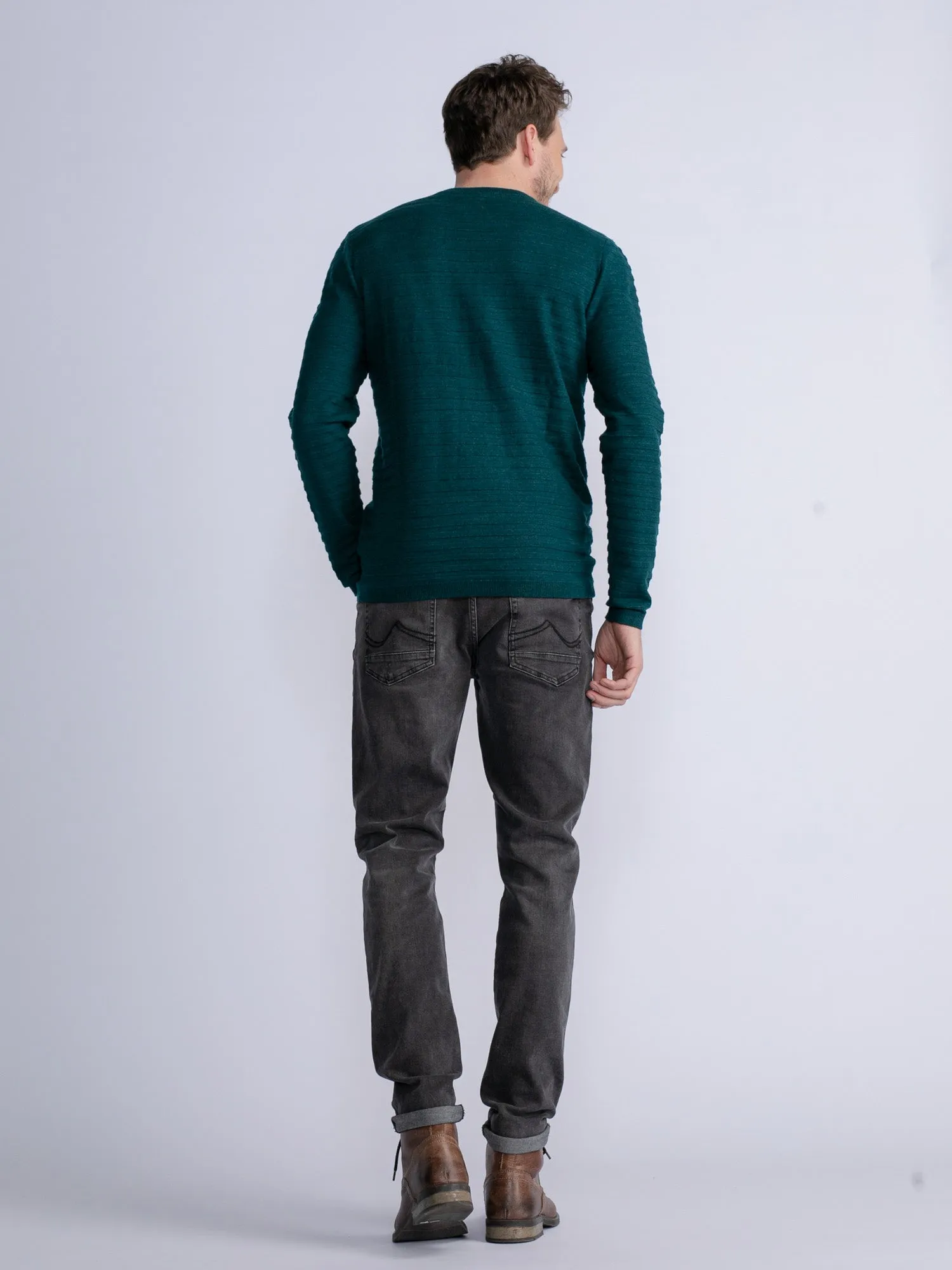 Rib-Knit pullover Crest Hill