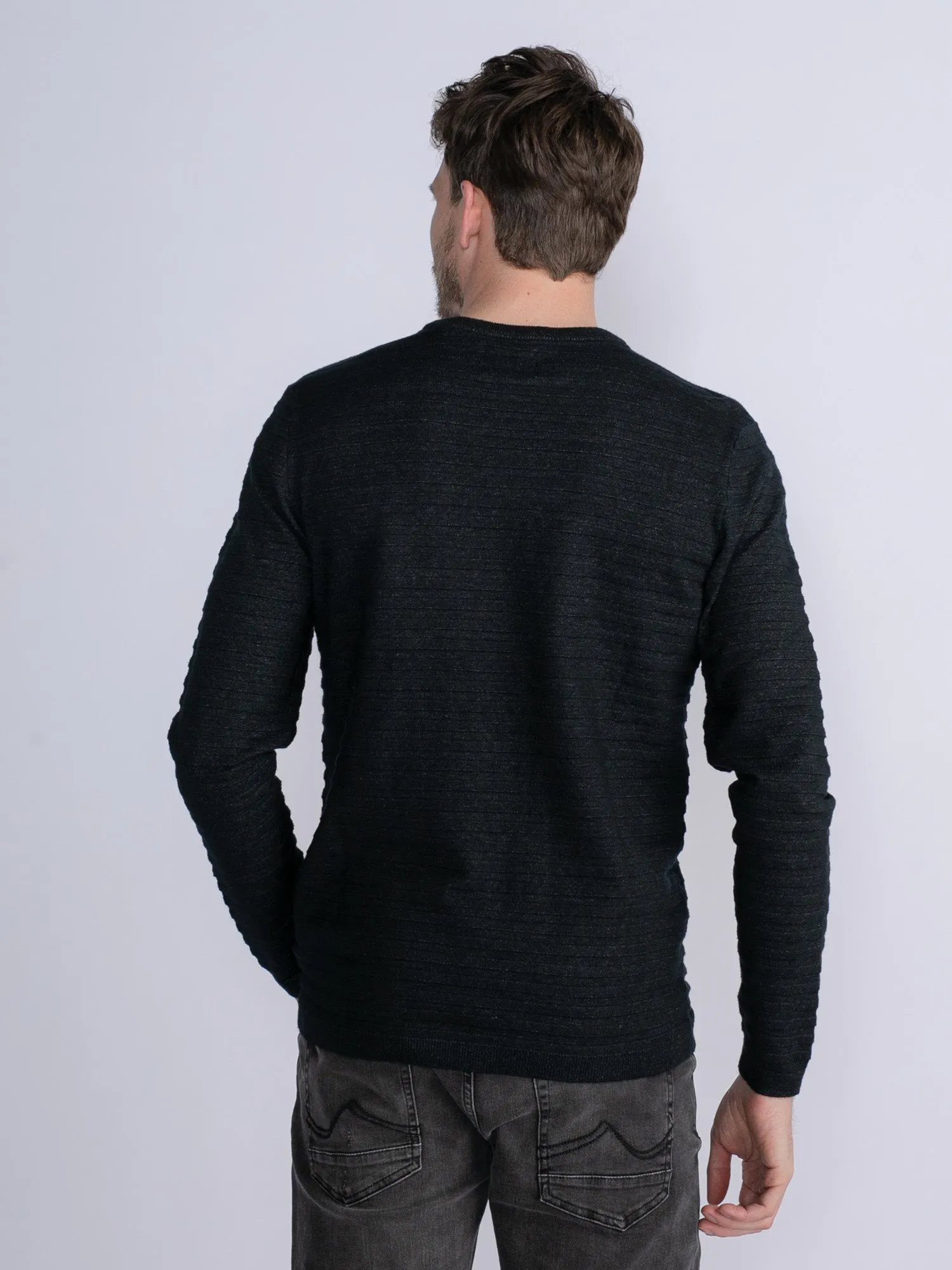 Rib-Knit pullover Crest Hill