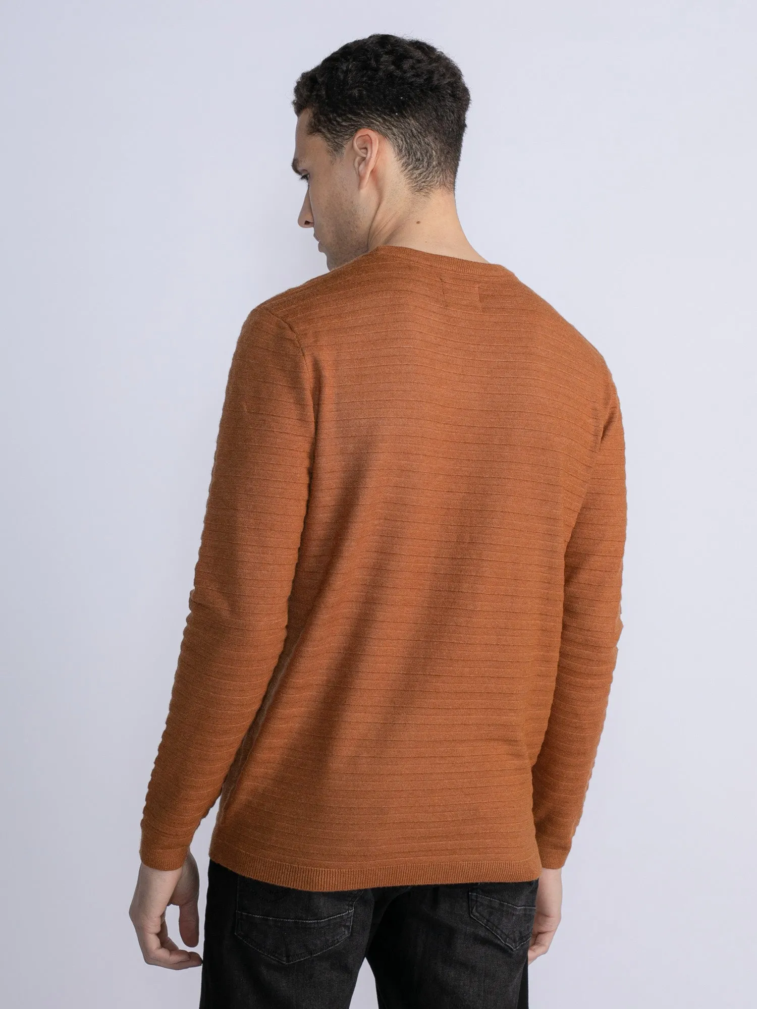 Rib-Knit pullover Crest Hill