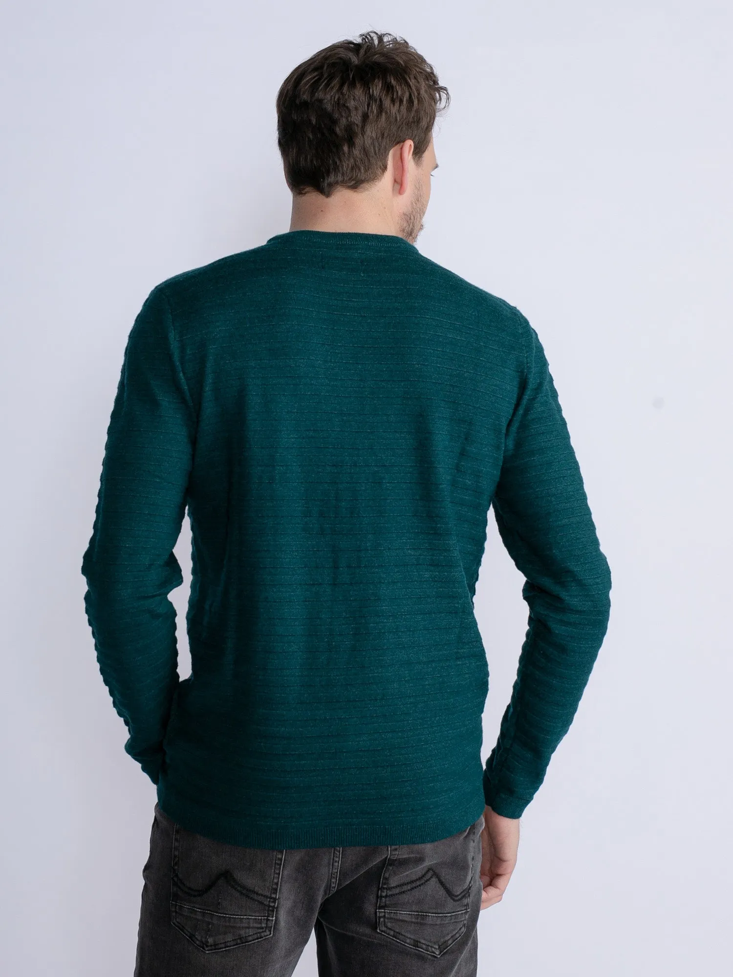 Rib-Knit pullover Crest Hill