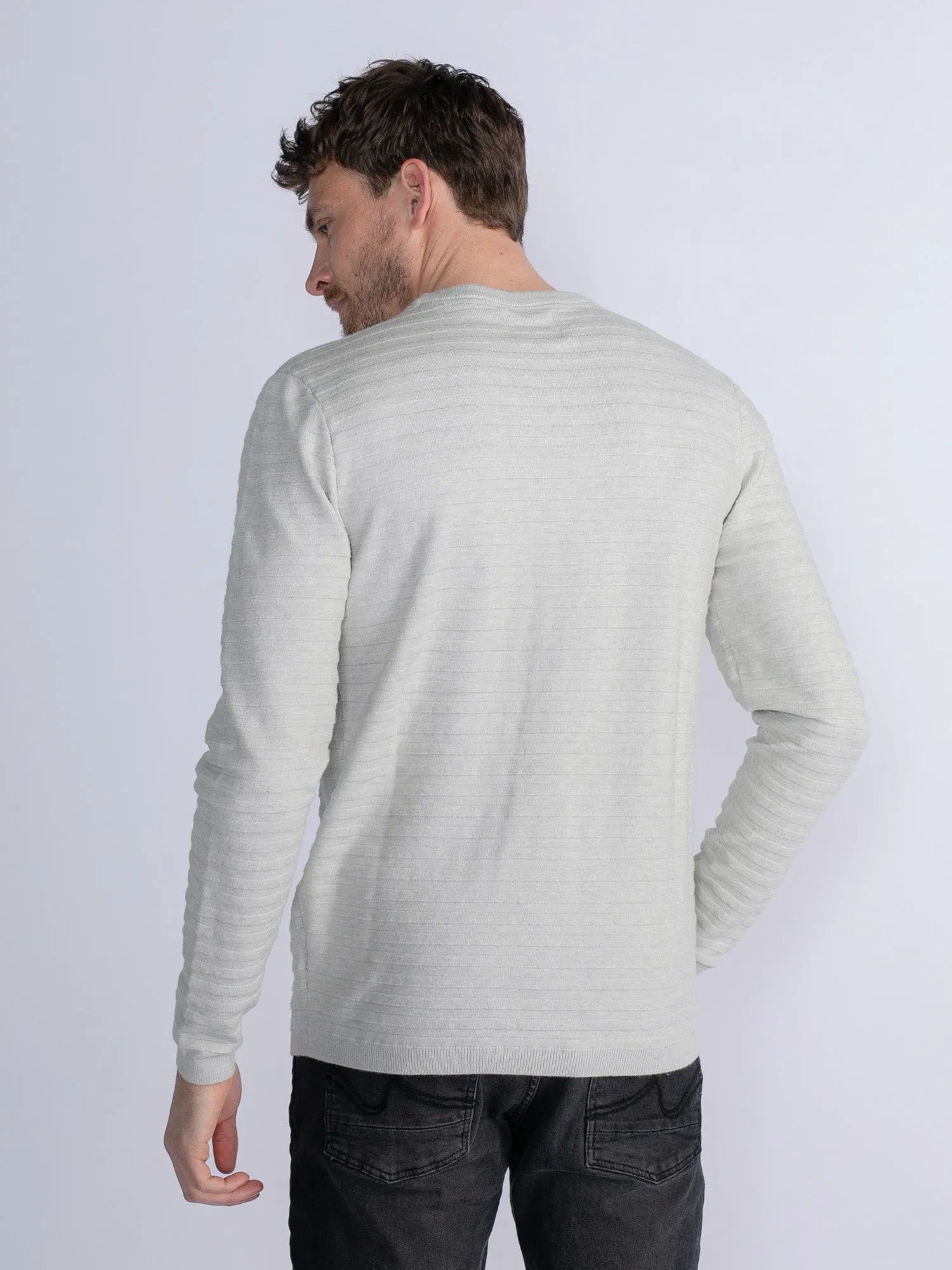 Rib-Knit pullover Crest Hill