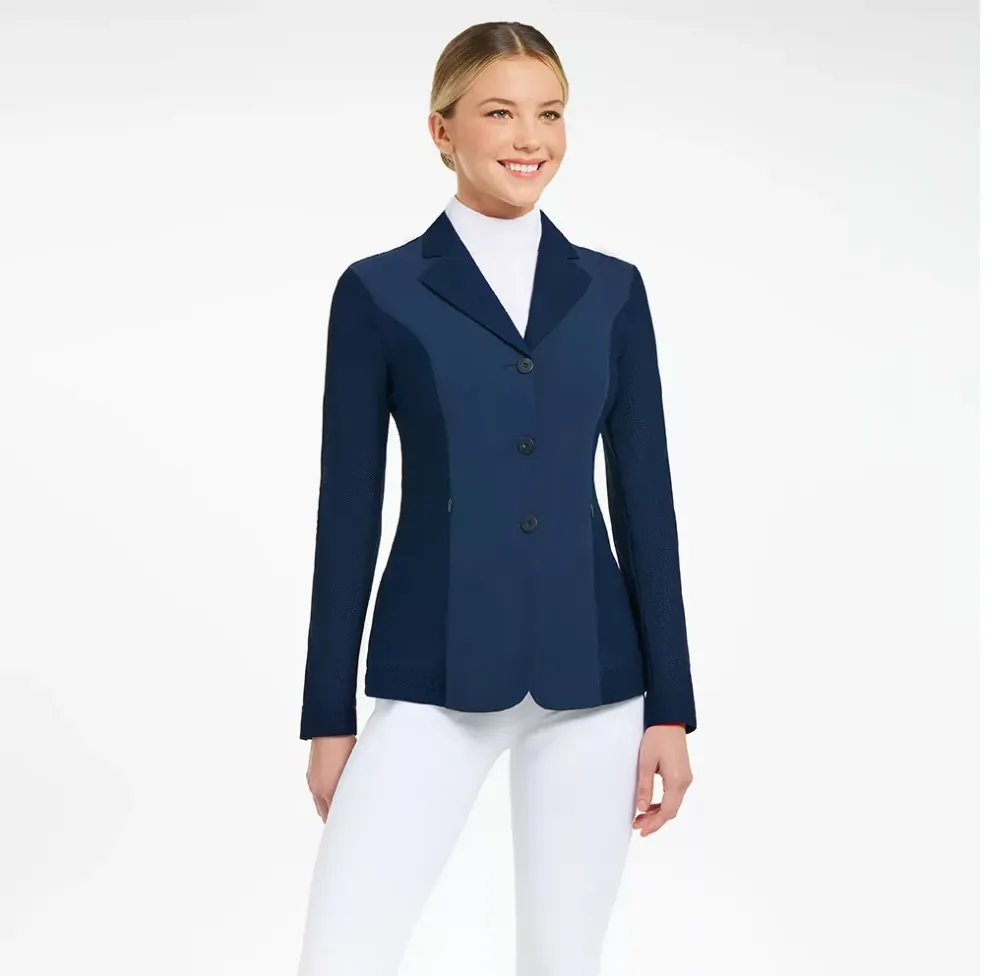 R.J. Classics Harmony Mesh Show Coat - Blue Moon