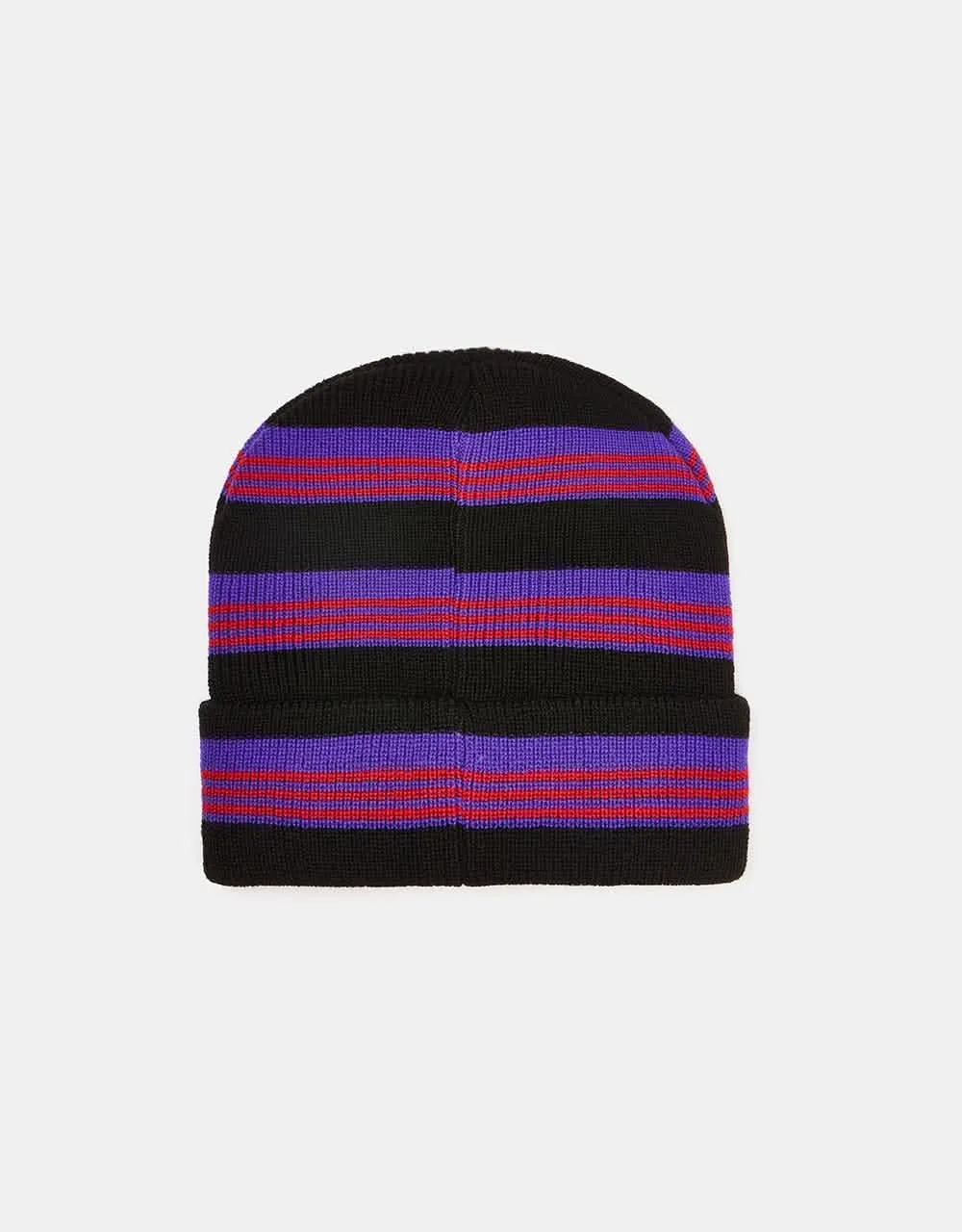 Santa Cruz Seacliff Beanie - Black Stripe