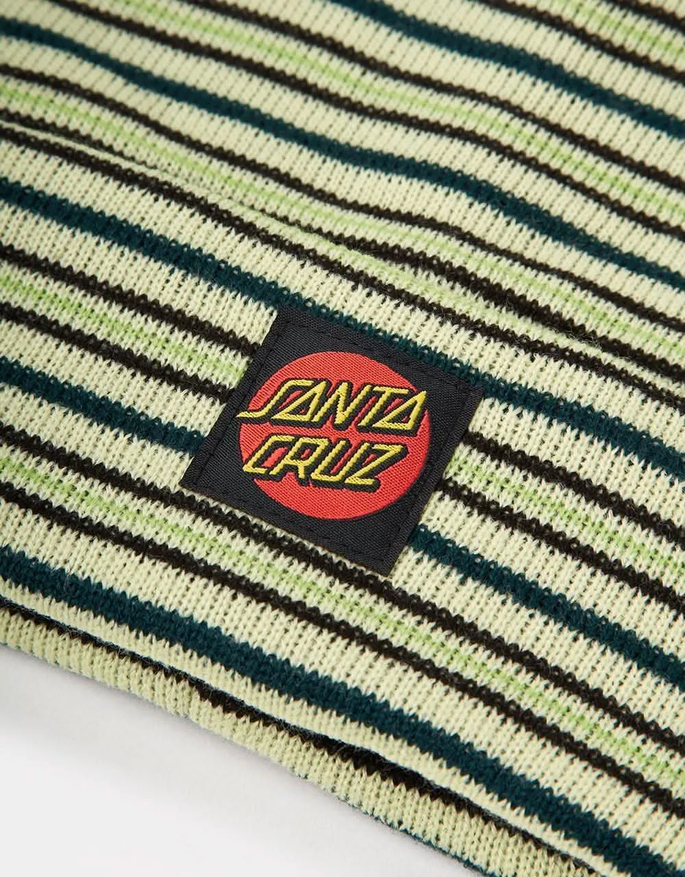 Santa Cruz Swindler Beanie - Matcha Stripe