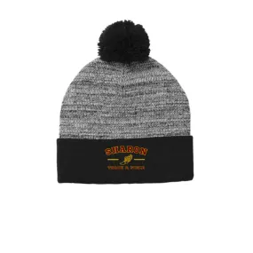 Sharon Track & Field - Pompom Beanie Hat (STC41)