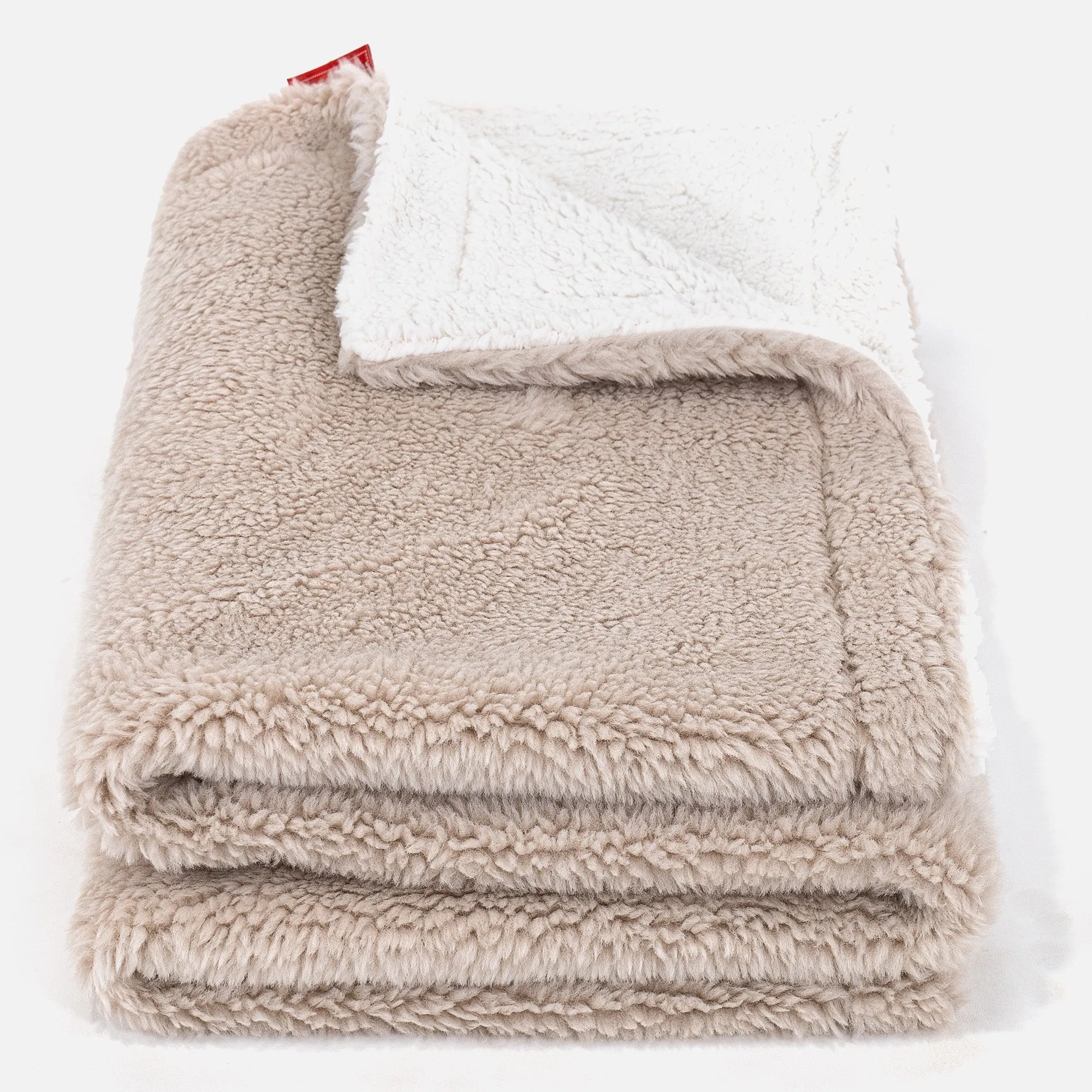 Sherpa Throw / Blanket - Teddy Faux Fur Mink