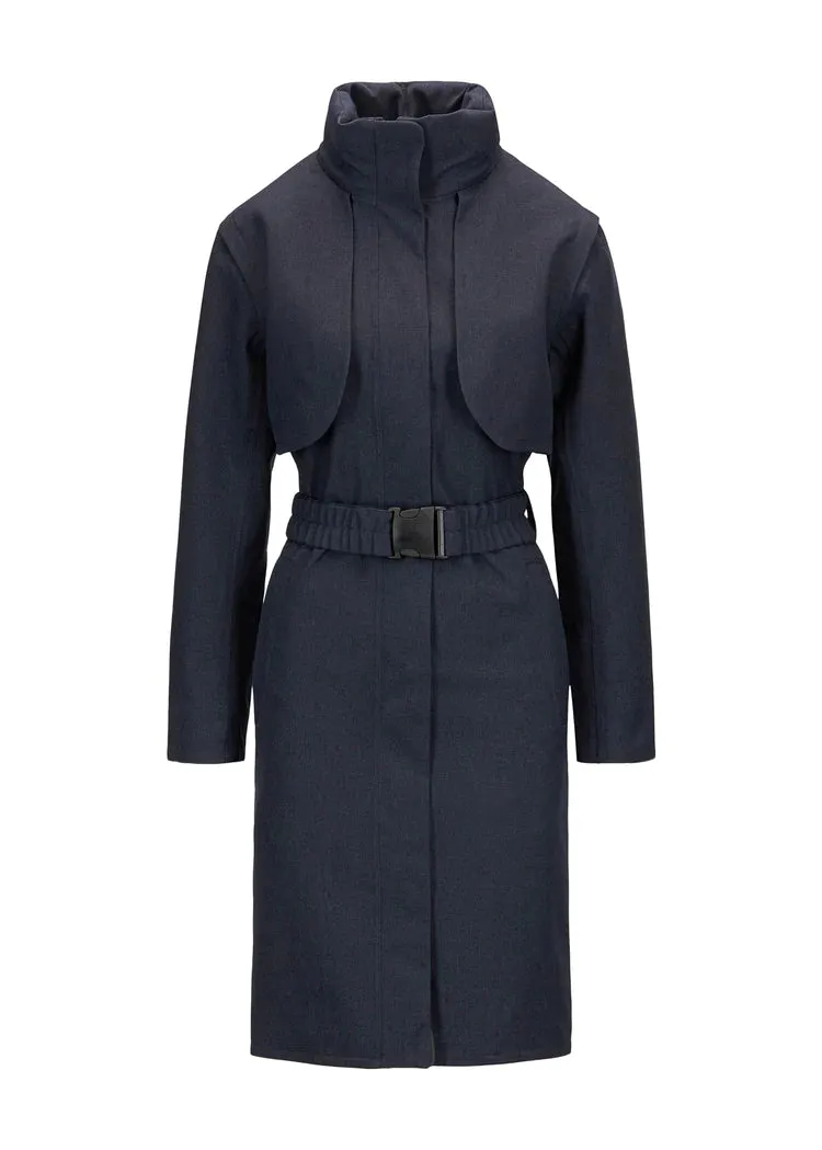 Skyet Coat Dark Navy