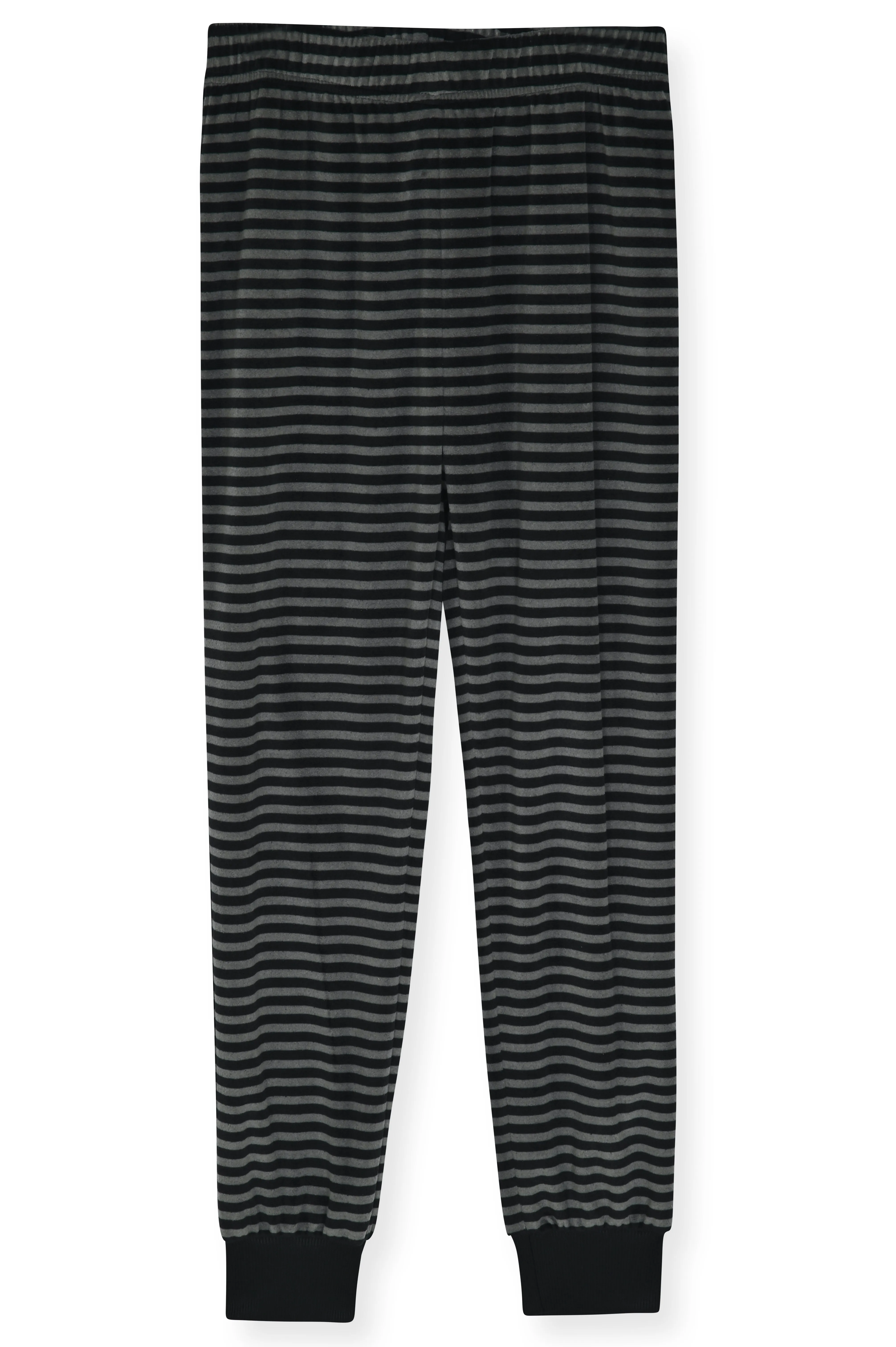 Sleep On It Boys 2-Piece Velour Pajama Sets - Cool Striped