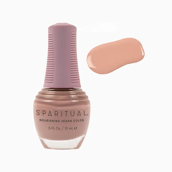 Sparitual Nourishing Lacquer Polish - Becoming - Nude Creme - 15ML