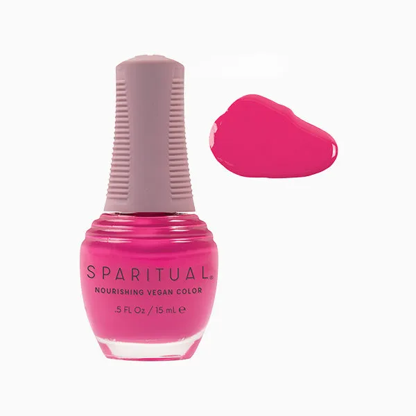 Sparitual Nourishing Lacquer Polish - Dance - Deep Magenta Creme - 15ML