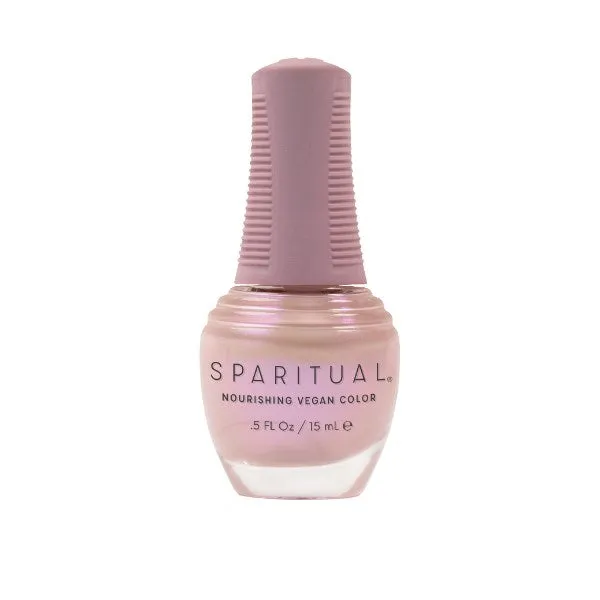 Sparitual Nourishing Lacquer Polish - Ritual Not Routine - White Lilac Shimmer - 15ML