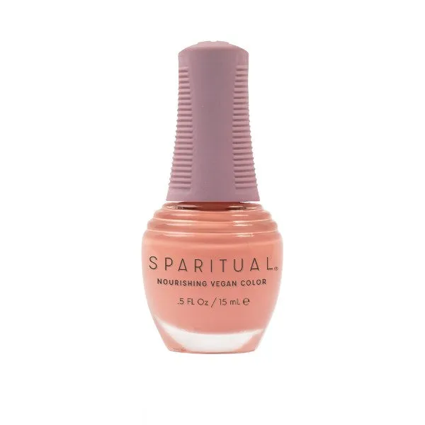 Sparitual Nourishing Lacquer Polish - Sweetness - Neutral Peach Creme - 15ML