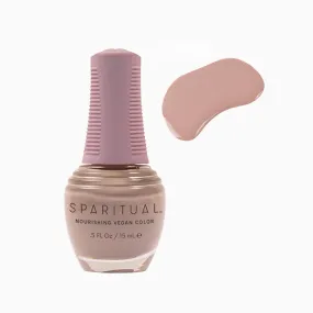 Sparitual Nourishing Lacquer Polish - Unleash - Taupe Lavender Creme - 15ML