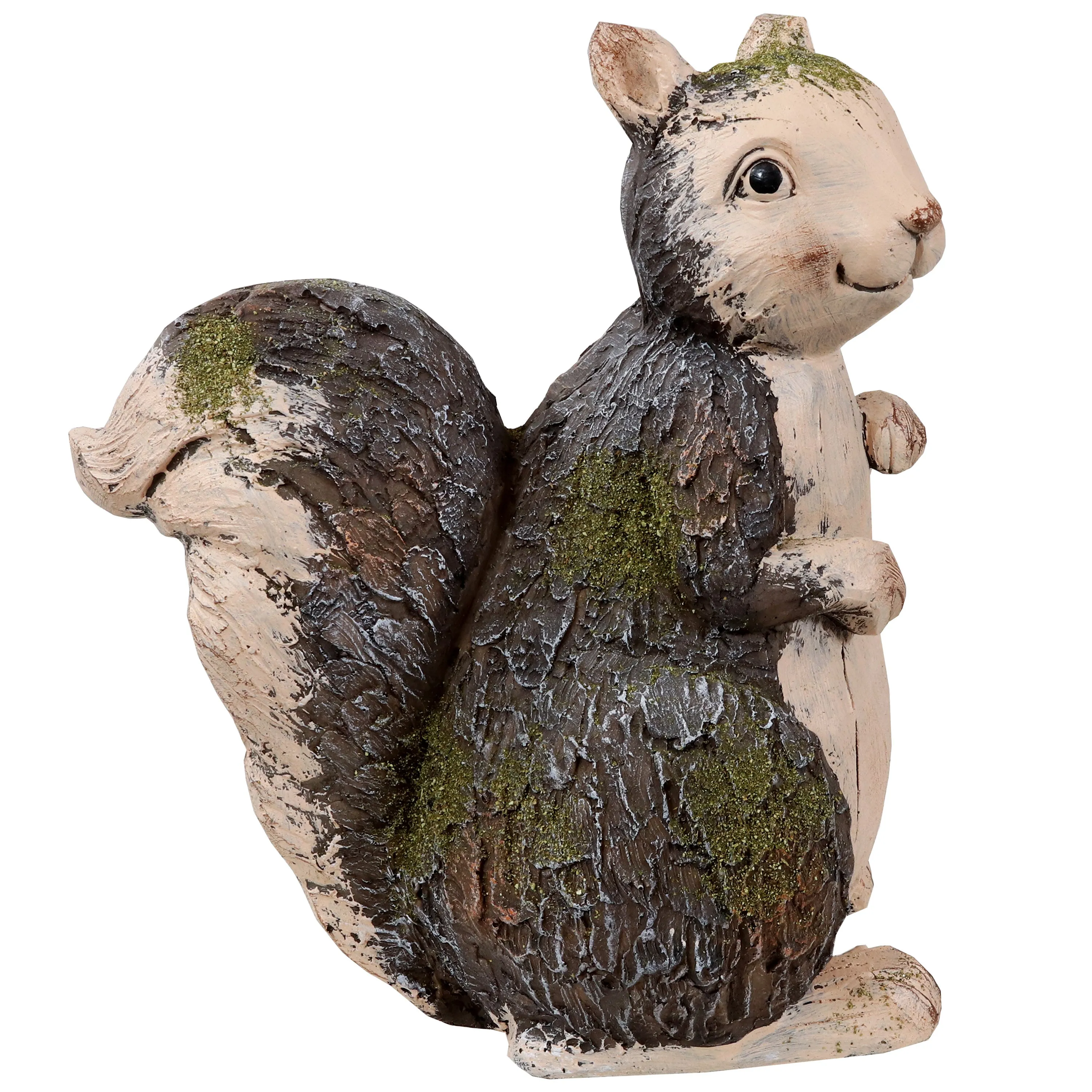 Sunnydaze Indoor/Outdoor Silas the Woodland Squirrel Statue - 13.5"