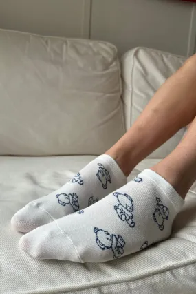 Teddy Bear Ankle Socks